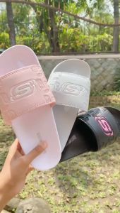 Sandal Skecher Slip On Wanita Terbaru Sendal Sketcher Cewek Kekinian Sandal Selop Wanita Murah