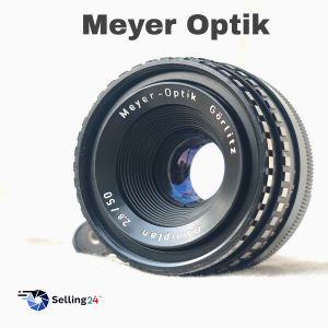 เลนส์มือหมุน Meyer Optik DOMIPLAN 50mm F2.8 portrait Lens Mount Exatra ม้าลาย