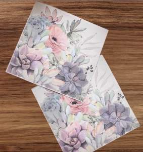 Dinner Party Napkin Serviette Colourful Disposable Paper Tissue Floral Flower Print [NSP085]