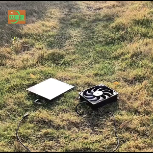 Aoresac Exhaust Fan 10W Single Fan Waterproof Solar Panel Fan Kit  Solar Panel Ventilation Fan Rain Proof for Outdoor