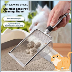 Cat Litter Scooper Small Holes Shovel Sand Hanging Hole Pet Cat Litter Tray Beach Shovel Cat Litter Shovel Cat Cleaning