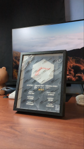 Custom 3D Hiking Trail Map Frame | Personalized Strava Route Gift for Hikers