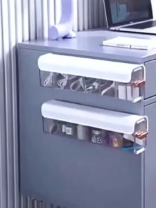 6Cell Clear Rack Drawer Type Closet Wall Mounted Divider Storage Underwear Socks Wardrobe Organizer AT