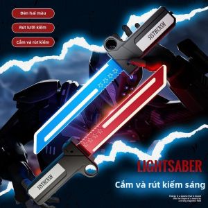 SHENGQUAN | Đồ chơi kiếm Laser Star Wars có đèn và âm thanh vui nhộn cho bé trai