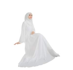 Abaya Hitam Ameena Plus Pashmina Bahan Ceruty Babydoll Full Furing Gami Abaya Coquette Mewah Elegant