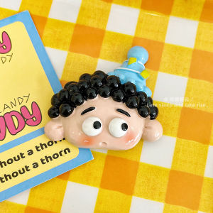 Nhãn Dán Tủ Lạnh Hoạt Hình Dễ Thương 3D Trang Trí Từ Tính Cô Gái Ngày Đáng Yêu Sáng Tạo Thiết Kế INS Nhãn Dán Tủ Lạnh Từ Tính