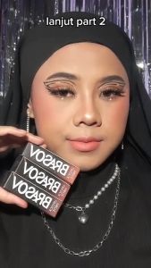 BRASOV Lipstick Matte Shade 8 warna Berbeda Lipstik Pigmented Perona Bibir