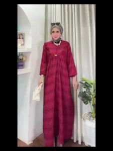 GAMIS CRINKLE URAGIRI AIRFLOW MOTIF ZIG ZAG/GAMIS TERBARU DAN KEKINIAN/GAMIS TERMURAH