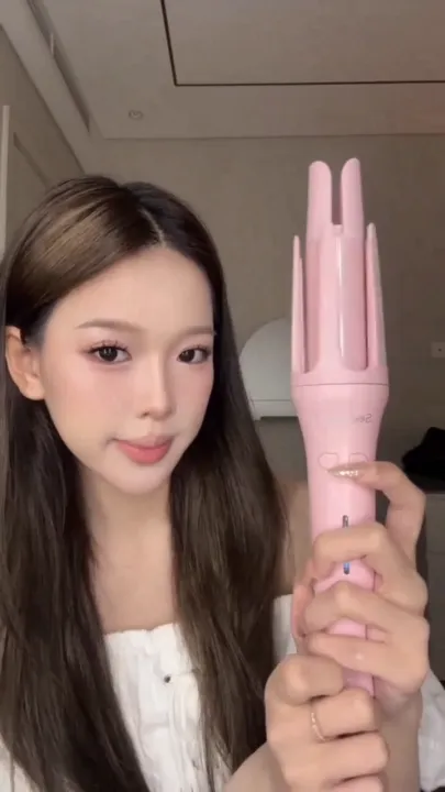 [LIVE] Máy uốn tóc làm xoăn tự động SeeMee lớp phủ gốm sứ bảo vệ tóc ...