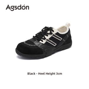 Agsdon l Womens Thick-Soled Retro Classic Comfortable Sneakers