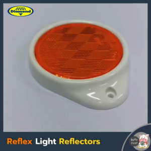 Diamond Reflector สีเหลือง 12V 200W ติดรถพ่วง สะท้อนแสงสุทธิ รุ่น D2  (11-721)