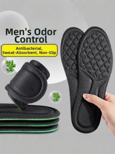NUOXINXIAO | Antibacterial Odor-Reducing Sweat-Absorbent Anti-Slip Breathable Summer Shoes Insoles