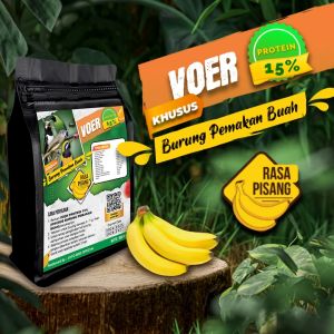 BELI 1 GRATIS 1 |VOER KHUSUS BURUNG PEMAKAN BUAH | VOER HARIAN | VOER NUTRISI KOMPLIT | JOYO VOER KHUSUS BURUNG (PEMAKAN BUAH) PROTEIN 15% 300GR