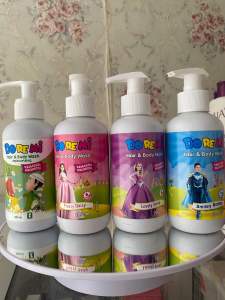 Doremi hair & body wash pump 200ml smaily bobby daisy