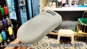 AIKKA CS58 Avalanche Grey | Supreme Solid Color | 2K Car Paint Motor Aerosol Cat Bancuh Kereta DIY