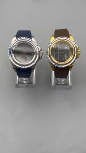LARIMOKER 43mm Big Size SEA Watch Case With Rubber Strap Sapphire Glass Compatible With NH34NH35NH36 ETA2824PT5000 MovementWatch