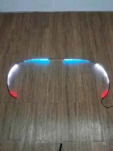 1.2/1.5/2/2.4M 24V Strobe Running Streamer Led Light Strip for Car Van Truck Decoration Dynamic Colorful Atmosphere Lamp Flexible DRL