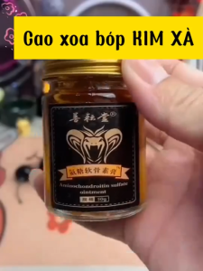 [10 hộp] Cao Rắn Giảm Đau Nhức Tê Bì Tay Chân- Massage Lưu Thông Máu