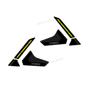 Motorcycle 3D resin compatible with X-ADV750 For Honda X-ADV 750 Protective foot sticker 2025