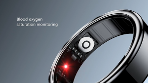 New Smart Ring Fashion Sport Ring With Heart Rate Blood Pressure Sleep Monitoring Motion Tracking Men Women Smart Ring Holiday Gift