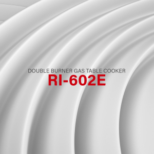Rinnai RI-602E Double Burner Gas Stove