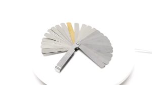 32pcs Stainless Steel Feeler Gauge Blades Universal Thickness Gauge High Accuracy Gap Measuring Tool