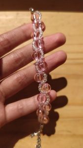 gelang manik manik bunga