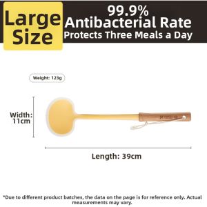 COOKER KING | High-Temperature Resistant Non-Stick Silicone Cooking Spatula for Babies and Adults Mushrooms Head
