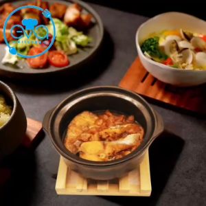 Miếng Lót Nồi Gỗ Cách Nhiệt Dạng Vuông / Đế Lót Chậu Cây Vuông 18cm
