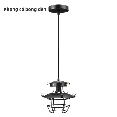 Retro Hoài Cổ Nhà Hàng Công Nghiệp Đèn Chùm Dây Kim Loại Mặt Dây Chuyền Ánh Sáng Cho Thanh Lối Đi Hành Lang Ăn Phòng Ngủ Sáng Tạo Treo Đèn