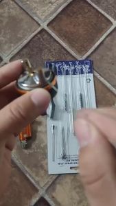 17PCS/Set Sikat Pembersih Spraygun Airbrush Penbrush Spray Gun Lubang Shower Cleaning Repair Tool Kit Needle Brush Cleaning Set