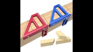 Penggaris Multi Fungsi 85mm x 112mm Speed Square: Alat Ukur Bangunan & Kerajinan