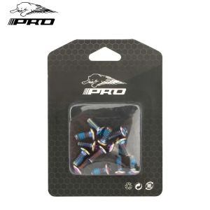 IIIPRO 140mm/160mm/180mm/203mm Road MTB Float Disc Brake Pad 6 Bolts  Stainless Steel Dissipation Disc Brake Rotor With 6 Screws