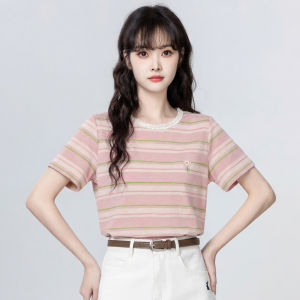 ZISUO | Summer Loose Straight Shoulder Short Sleeve T-shirt