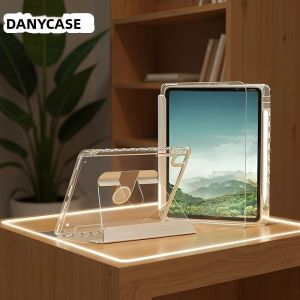 Ốp Trong Suốt Cho iPad 2025 Tương Thích Với 11th 10th Pro 12.9 Air 4/5/6th M2 M3 M4 Mini 6 7 - Vỏ TPU Chống Nước Chống Sốc