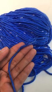 50gr Benang Rajut Katun Baby Wol Colordot Silk Yarn 7 ply Strands Soft Cotton Cashmere Knit Crochet Wool