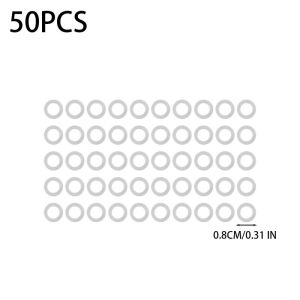 50Pcs Silencing Shock-absorbing Silicone Rings for Mechanical Keyboards Keycap O-ring Mechanical Keyboard Sound Reducing