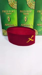 Songkok Golok Merah Bordir Peci Kopiah Nasional Anak Remaja Dewasa