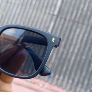 Kacamata Minus Lensa Hitam Permanen Pria Wanita Gaya Distro Kaca Mata Anti Silau Optik Asli Ori