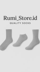 Kaos Kaki Sport Pria Wanita Tebal Premium Anti Bau – Nyaman Olahraga & Harian