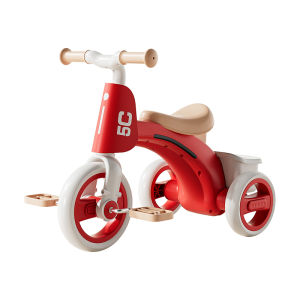 AMEITO | Pedal Balance Tricycle for Riding and Pushing