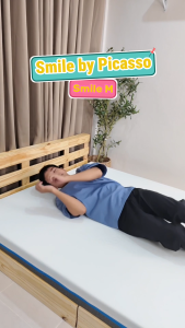 Smile by Picasso ที่นอนเมมโมรี่โฟม รุ่น Smile-M แถมฟรี!! หมอนหนุน [รับประกัน 10 ปี]