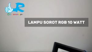 LAMPU TAMAN RGB 10 WATT 100W SMD LAMPU SOROT LED 10W 100 WATT WARNA WARNI FLOODLIGHT TEMBAK LED 10WATT BODY TEBAL BONUS REMOT OUTDOOR IP65 LAMPU STUDIO WATERPROOF