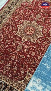 Alhadi Permadani 240 x 330cm Tebal 14mm: Karpet Lantai Lembut Genebel Imabel Tifabel Modern & Klasik