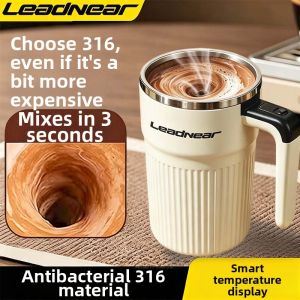 leadnear | Automatic Measuring Coffee Soymilk Shaker Cup