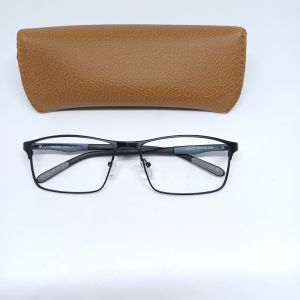[TERMURAH ]RB502 Frame Kacamata Sport Pria Besi/Kacamata Frame +Lensa Gratis Minus Photocromic Anti Radiasi Blue Ray Berubah Warna Otomatis/Kacamata Cowok Tangkai Per Pegas Elastis Anti Silau Uv Normal Cylinder