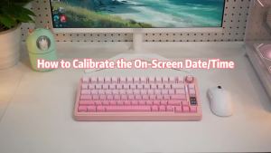 AULA S75 Pro Gaming Mechanical Keyboard 75% Hot Swappable RGB Backlit 4000mAh PBT Keycaps Wireless Keyboard with LED Screen Knob