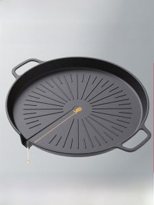 [China Plug Without Adapter] TanXianZhe | Multipurpose Outdoor BBQ Pan for Camping and Home Use
