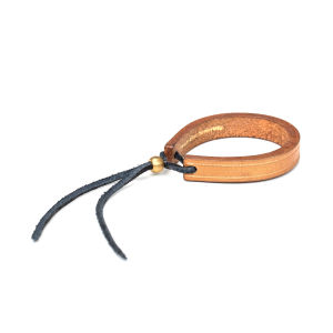 American Retro Tannery Leather One Ring Couple Jewelry Bracelets for Men And Women Ameika Jieci Handbag Accessories