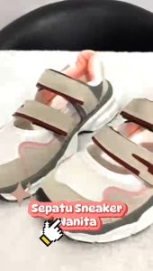 BARUU!!! (J) Sepatu Sneakers Import Wanita Premium Import WL18 Sepatu Wanita Kasual Sneakers Kekinian Terbaru (+Box) Import